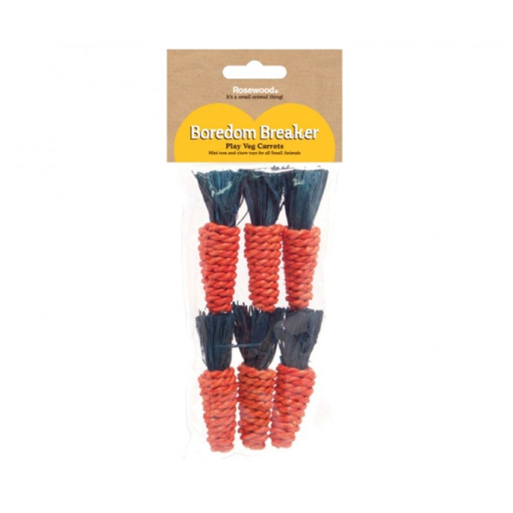 Mini Sisal Carrots Rabbit Chew Toys