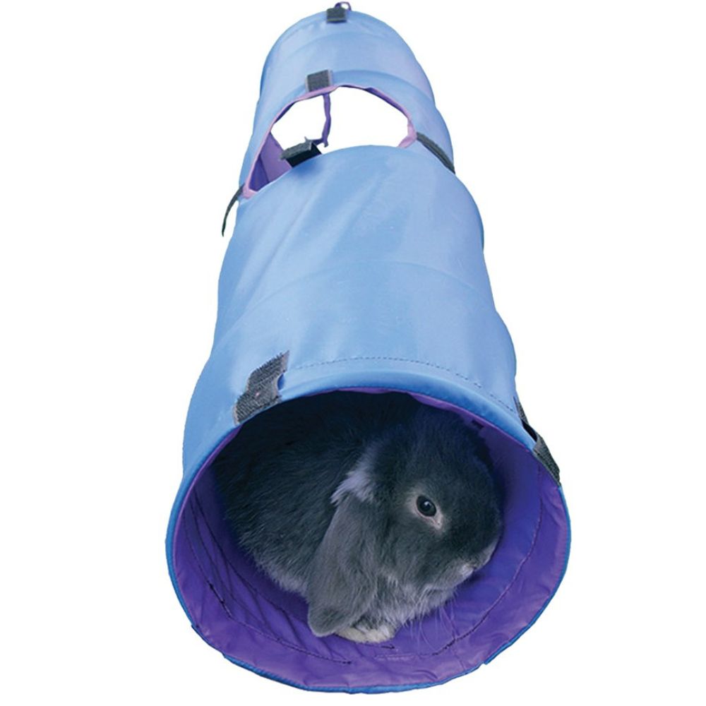 Indoor and outdoor rabbit tunnel