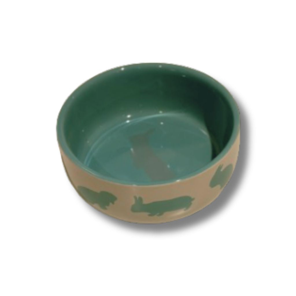 Rabbit water bowl ceramic